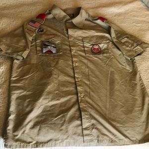 Adult large BSA Uniform Shirt